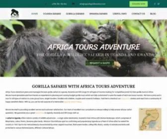 Ugandagorillassafari.com(Uganda Gorilla Safaris) Screenshot