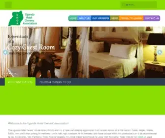 Ugandahotelsassociation.com(Uganda Hotel Owners Association) Screenshot