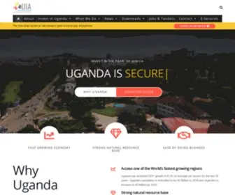 Ugandainvest.go.ug Screenshot