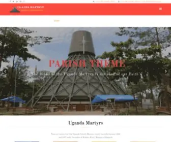Ugandamartyrsshrine.org.ug(The Uganda Martyrs Shrine Namugongo) Screenshot
