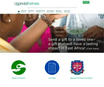 Ugandapartners.org(Uganda Christian University Partners) Screenshot