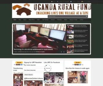Ugandaruralfund.org(Uganda Rural Fund (URF)) Screenshot