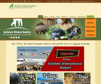 Ugandarwandagorillatours.com(Uganda Rwanda Safaris) Screenshot
