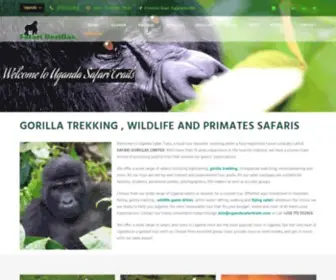 Ugandasafaritrails.com(Uganda safaris) Screenshot