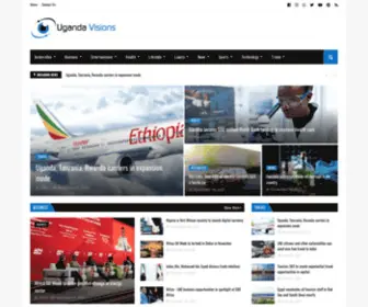 Ugandavisions.com(Uganda Visions) Screenshot