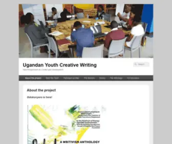 Ugandayouthwriting.org(New Perspectives on Conflict and Development) Screenshot