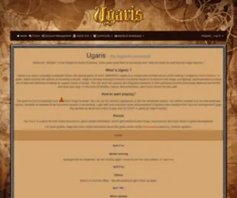 Ugaris.com(The legend recovered) Screenshot