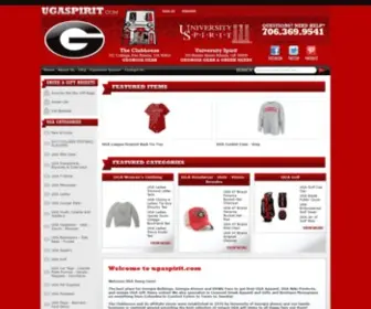 Ugaspirit.com(UGA Merchandise) Screenshot