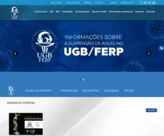 UGB.edu.br(Centro Universit) Screenshot