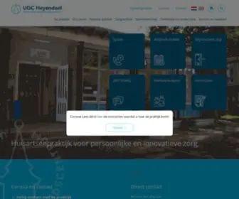 Ugcheyendael.nl(UGC Heyendael) Screenshot