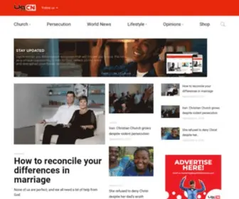 Ugchristiannews.com(UG Christian News) Screenshot