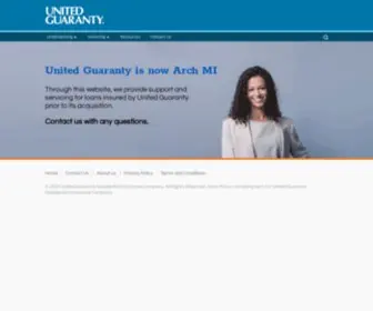 Ugcorp.com(United Guaranty) Screenshot