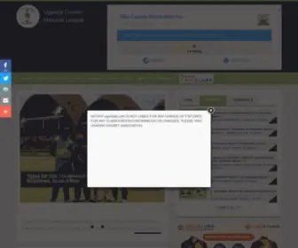 Ugcricket.com(Uganda Cricket National League) Screenshot
