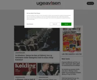 Ugeavisen-Kolding.dk(Ugeavisen Kolding → Læs de seneste nyheder her) Screenshot