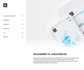 Ugeavisen.dk(Din indgang til alle ugeaviserne under Jysk Fynske Medier) Screenshot