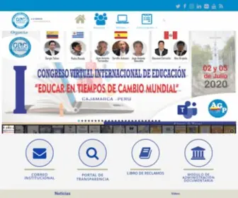 Ugelcajamarca.gob.pe(Ugel Cajamarca) Screenshot