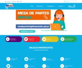 Ugelhuancavelica.gob.pe(Unidad de Gesti) Screenshot