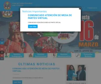 Ugelurubamba.gob.pe(Unidad de Gestion Educativa Local Urubamba) Screenshot