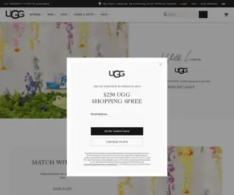 UGG.com(UGG® Official) Screenshot