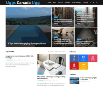 Uggscanadaugg.ca(Uggs Canada Ugg) Screenshot