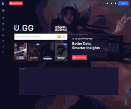 U.gg(Best Builds from the Best Data. Riot) Screenshot