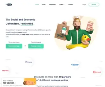 Uggy.io(Le comité d’entreprise réinventé) Screenshot