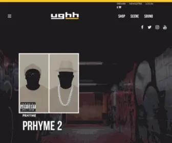 UGHH.com(Underground Hip Hop) Screenshot