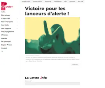 UgictcGt.fr(Ugict) Screenshot
