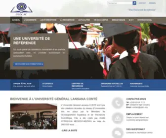 UGLCS.org(Université Général Lansana Conté) Screenshot