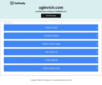 Uglevich.com(Этот) Screenshot