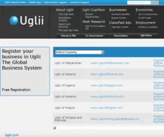Uglii.com(Every Business Every Country) Screenshot