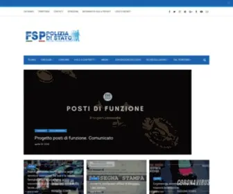 Uglpoliziadistato.it(FSP Polizia di Stato) Screenshot