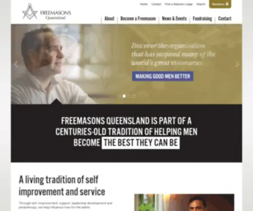 UGLQ.org.au(Queensland Freemasons (Australia)) Screenshot