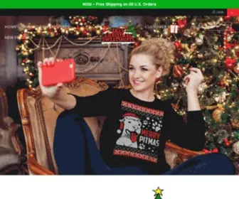 Ugly-Christmas-Sweatshirts.com(Ugly Christmas SweatshirtsQuarantine Christmas) Screenshot