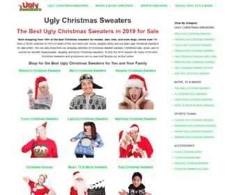 Ugly-Sweaters.com(Best Ugly Christmas Sweaters for Sale in 2020) Screenshot