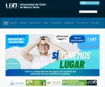 UGM.edu.mx(Universidad) Screenshot