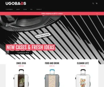 Ugobags.com(Customizable Suitcases) Screenshot