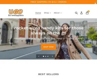 Ugokits.com(Handy Travel Kits) Screenshot