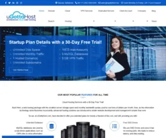 Ugottahost.com(Professional Cloud Web Hosting Services) Screenshot