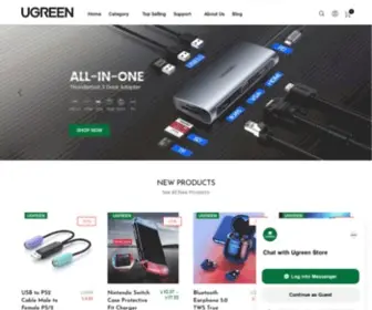 Ugreenstore.com(Ugreen Official Online Store) Screenshot
