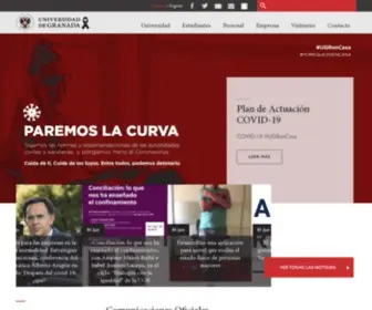 UGR.es(Página de inicio) Screenshot
