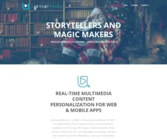 Ugroupmedia.com(Storytellers and Magic Makers Home) Screenshot