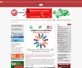 UGT-Andalucia.com(UGT Andalucía) Screenshot
