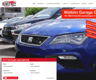 UGT.de(Wölblin Garage GmbH Ihr Mehrmarkenautohaus in Lörrach) Screenshot