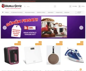 Ugurluceyiz.com.tr(Uğurlu Çeyiz) Screenshot