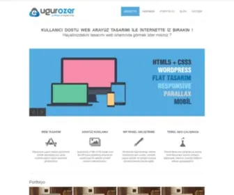 Ugurozer.com(Uğur Özer) Screenshot