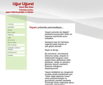 Ugurugural.com(Uğur Uğural) Screenshot