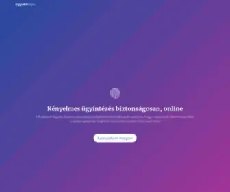 Ugyvedkapu.hu(Authenticaton) Screenshot
