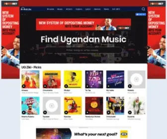 Ugziki.co.ug(Ugandan Music) Screenshot