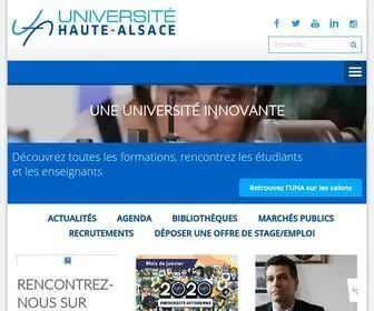 Uha.fr(Accueil) Screenshot